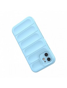 Magic Shield Fodral för iPhone 13 flexibelt pansarskal ljusblått