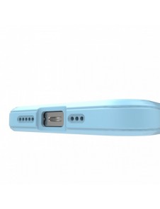 Magic Shield Fodral för iPhone 13 flexibelt pansarskal ljusblått