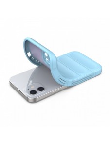 Magic Shield Fodral för iPhone 13 flexibelt pansarskal ljusblått