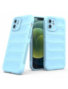 Magic Shield Fodral för iPhone 13 flexibelt pansarskal ljusblått