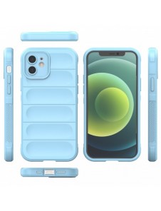 Magic Shield Fodral för iPhone 13 flexibelt pansarskal ljusblått