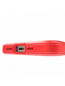 Magic Shield Fodral till iPhone 13 Pro flexibelt pansarskal rött
