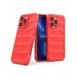 Magic Shield Fodral till iPhone 13 Pro flexibelt pansarskal rött