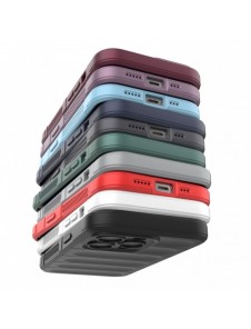 Magic Shield Fodral till iPhone 13 Pro flexibelt pansarskal rött
