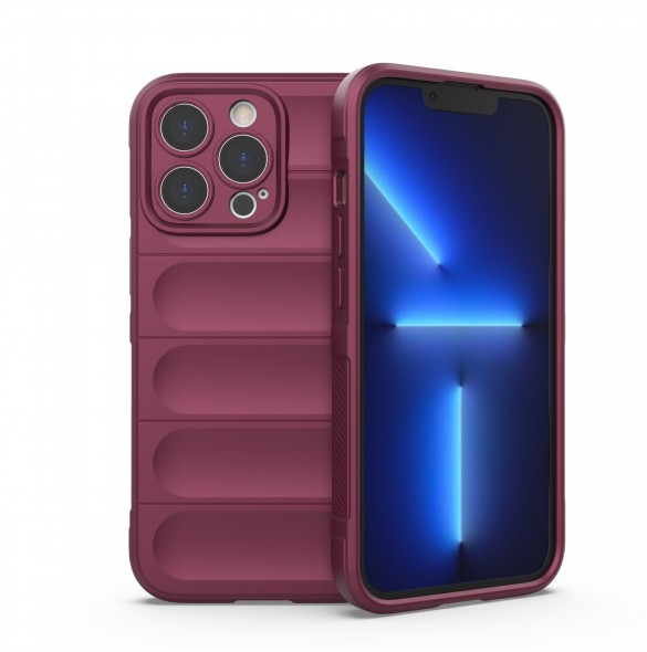 Magic Shield Fodral för iPhone 13 Pro flexibelt pansarfärgat skal