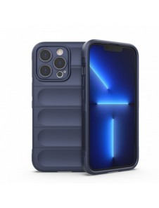 Magic Shield Fodral för iPhone 13 Pro flexibelt pansarskal mörkblått