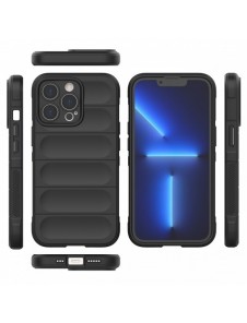 Magic Shield Fodral för iPhone 13 Pro flexibelt pansarskal mörkblått