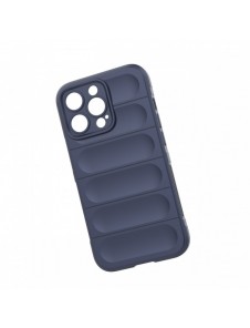 Magic Shield Fodral för iPhone 13 Pro flexibelt pansarskal mörkblått