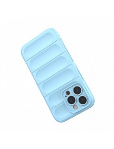 Magic Shield Fodral för iPhone 13 Pro flexibelt pansarskal ljusblått