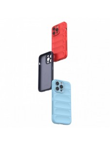 Magic Shield Fodral för iPhone 13 Pro flexibelt pansarskal ljusblått