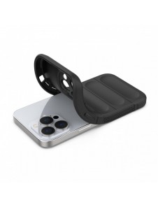 Magic Shield Case fodral för iPhone 13 Pro Max flexibelt pansarskal svart
