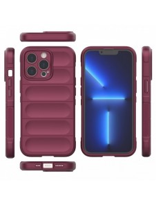 Magic Shield Fodral för iPhone 13 Pro Max flexibelt pansarfärgat skal