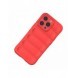 Magic Shield Case-fodral till iPhone 13 Pro Max flexibelt pansarfodral mörkblått
