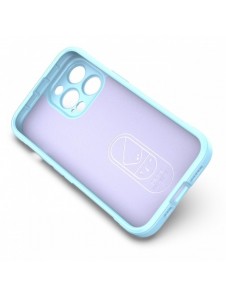 Magic Shield Fodral för iPhone 13 Pro Max flexibelt pansarskal ljusblått