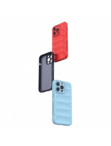 Magic Shield Fodral för iPhone 13 Pro Max flexibelt pansarskal ljusblått