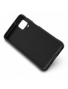 Magic Shield Case fodral för Samsung Galaxy A12 flexibelt pansarskal svart