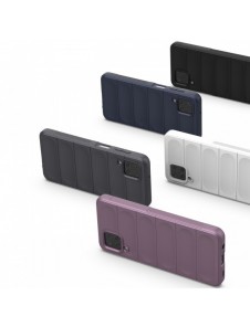 Magic Shield Case fodral för Samsung Galaxy A12 flexibelt pansarskal svart
