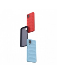Magic Shield Case fodral för Samsung Galaxy A12 flexibelt pansarskal svart