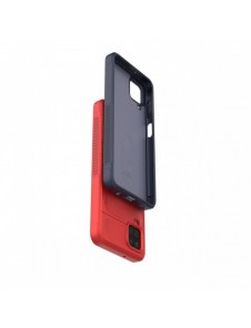 Magic Shield Case fodral för Samsung Galaxy A12 flexibelt pansarskal svart