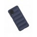 Magic Shield Case fodral för Samsung Galaxy A12 flexibelt pansarskal svart