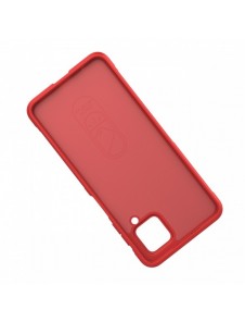 Magic Shield Case-fodral för Samsung Galaxy A12 flexibelt pansarskal mörkblått
