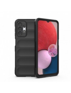 Magic Shield Fodral till Samsung Galaxy A13 5G flexibelt pansarskal svart