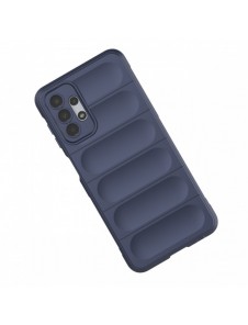 Magic Shield Fodral för Samsung Galaxy A13 5G flexibelt vinrött pansarskal