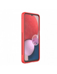 Magic Shield Fodral för Samsung Galaxy A13 5G flexibelt vinrött pansarskal