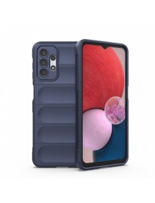 Magic Shield Fodral till Samsung Galaxy A13 5G flexibelt pansarskal mörkblått
