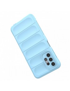 Magic Shield Fodral för Samsung Galaxy A13 5G flexibelt pansarskal ljusblått