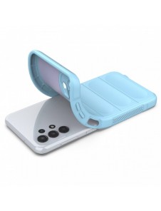 Magic Shield Fodral för Samsung Galaxy A13 5G flexibelt pansarskal ljusblått