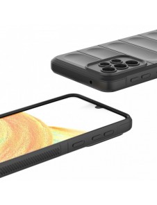 Magic Shield Fodral till Samsung Galaxy A33 5G flexibelt pansarskal svart