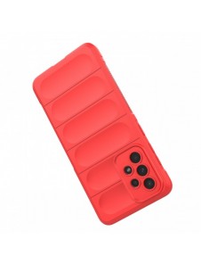 Magic Shield Fodral till Samsung Galaxy A33 5G flexibelt pansarskal rött