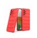 Magic Shield Fodral till Samsung Galaxy A33 5G flexibelt pansarskal rött