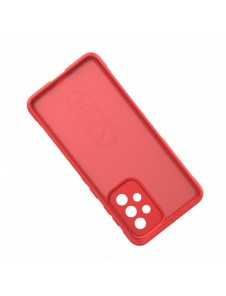 Magic Shield Fodral till Samsung Galaxy A33 5G flexibelt pansarskal rött