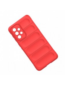 Magic Shield Fodral till Samsung Galaxy A33 5G flexibelt pansarskal rött