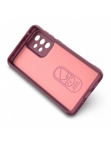 Magic Shield-fodral för Samsung Galaxy A33 5G flexibelt pansarbrunt skal