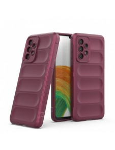 Magic Shield-fodral för Samsung Galaxy A33 5G flexibelt pansarbrunt skal