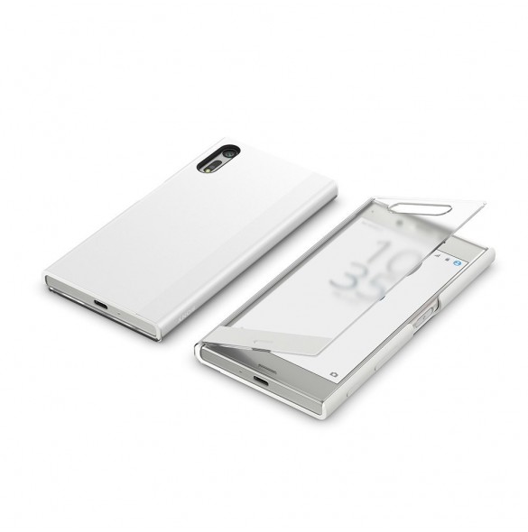 Sony Style Cover Stand SCTF10 Vikbart fodral för Sony XPERIA XZ - Vit