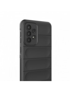 Magic Shield Fodral till Samsung Galaxy A33 5G flexibelt pansarskal mörkblått