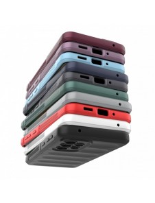 Magic Shield Fodral till Samsung Galaxy A33 5G flexibelt pansarskal mörkblått