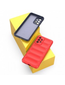 Magic Shield Fodral till Samsung Galaxy A33 5G flexibelt pansarskal mörkblått