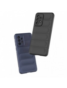 Magic Shield Fodral till Samsung Galaxy A33 5G flexibelt pansarskal mörkblått