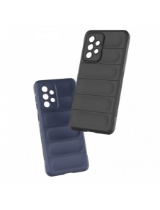 Magic Shield Fodral till Samsung Galaxy A33 5G flexibelt pansarskal mörkblått