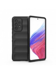 Magic Shield Fodral till Samsung Galaxy A53 5G flexibelt pansarskal svart