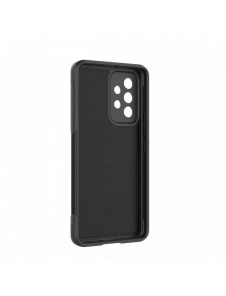 Magic Shield Fodral till Samsung Galaxy A53 5G flexibelt pansarskal svart