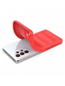 Magic Shield Fodral till Samsung Galaxy A53 5G flexibelt pansarskal rött