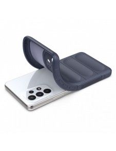 Magic Shield Fodral för Samsung Galaxy A53 5G flexibelt pansarskal mörkblått
