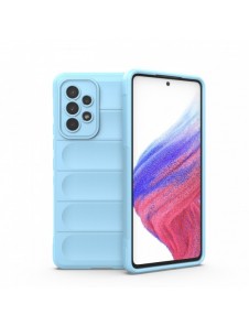 Magic Shield Fodral för Samsung Galaxy A53 5G flexibelt pansarskal ljusblått