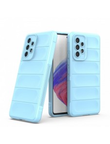 Magic Shield Fodral för Samsung Galaxy A53 5G flexibelt pansarskal ljusblått